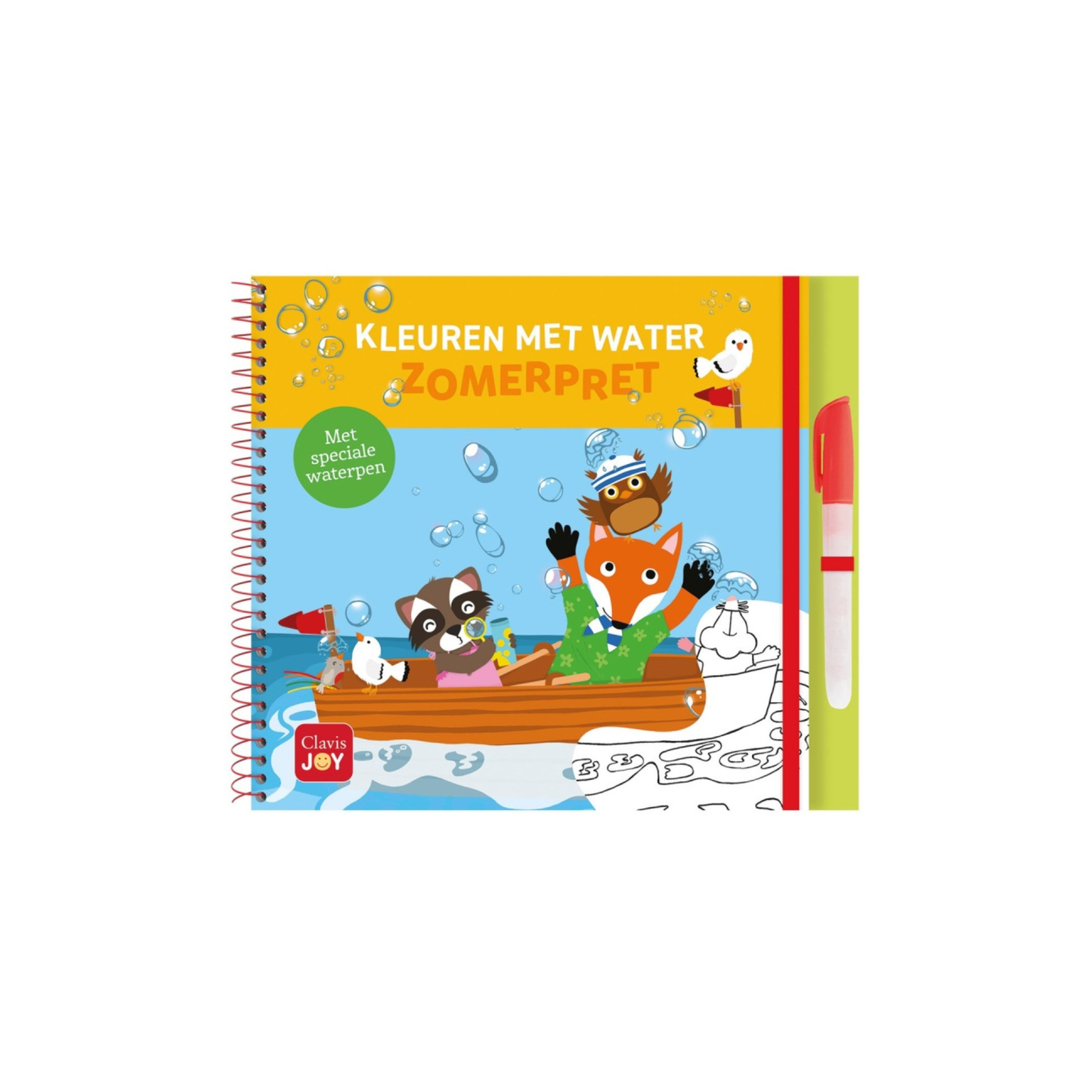 Kleuren met water - Zomerpret