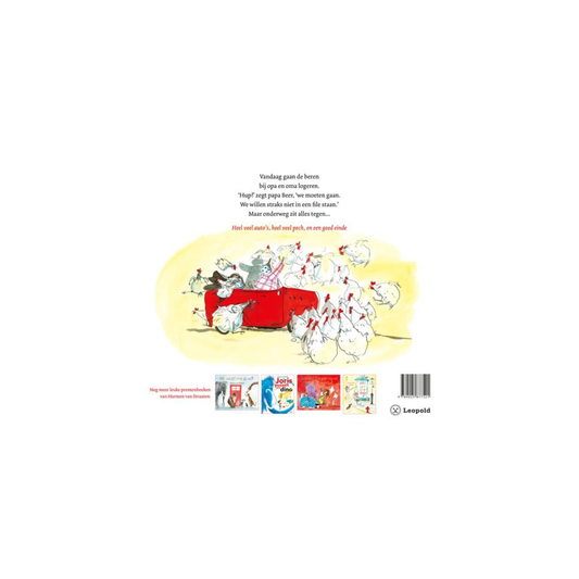 Alle wielen in de file