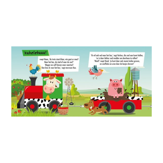 Puzzeltrein - Boerderijdieren