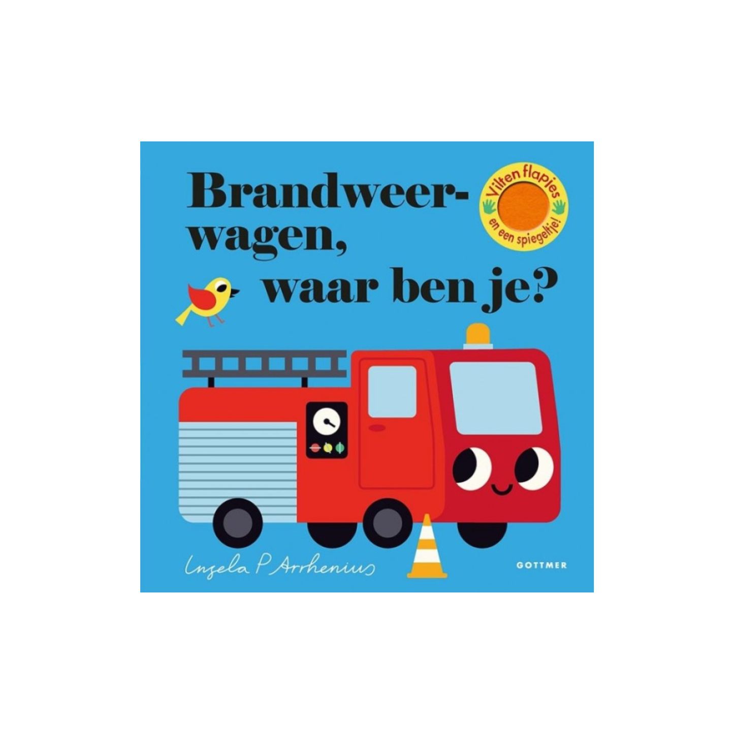 Brandweerwagen, waar ben je? - Flapjesboek