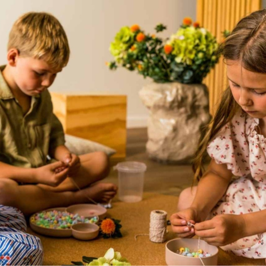 Dantoy pastel kralen 520 st.