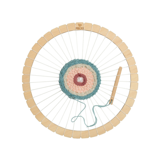 Micki houten weefraam - rond
