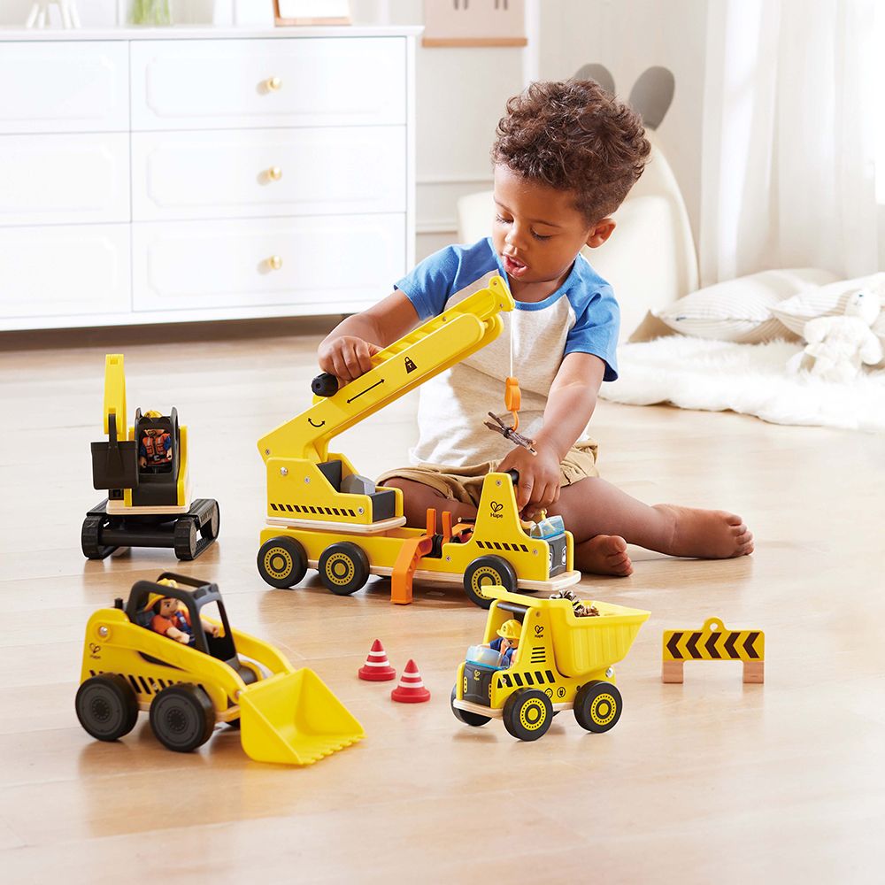 Hape houten laadwagen