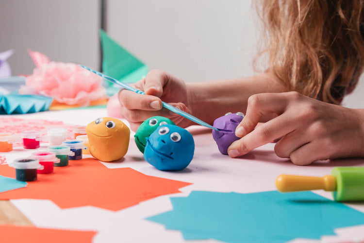 Knutselen met kinderen