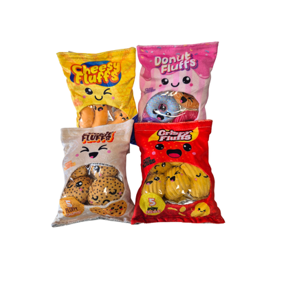 Johntoy plush & play snackzakjes
