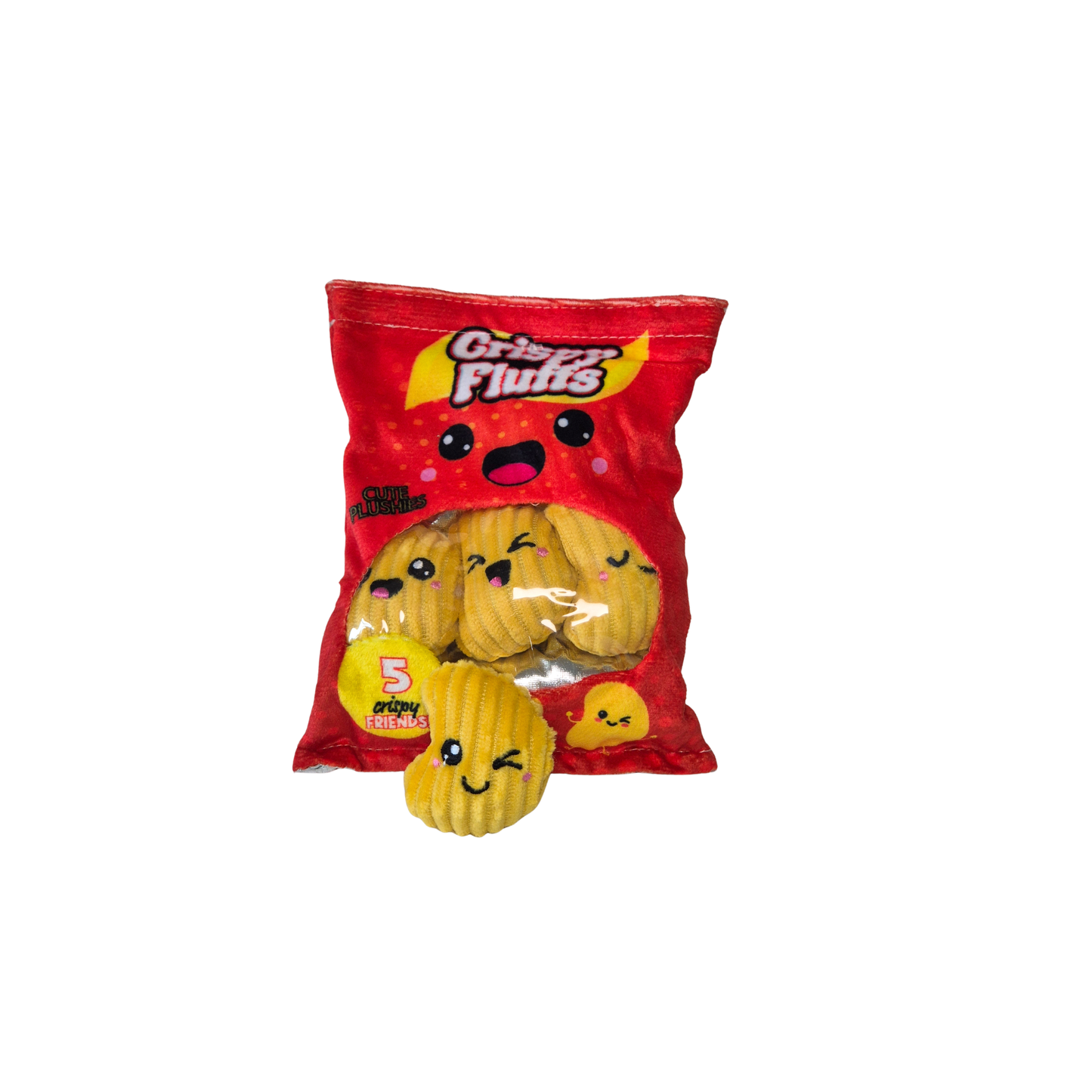 Johntoy plush & play snackzakjes