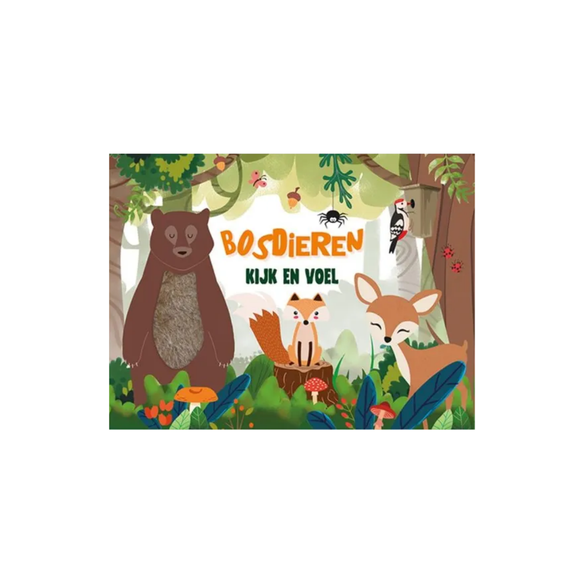 Kijk en voel - Bosdieren