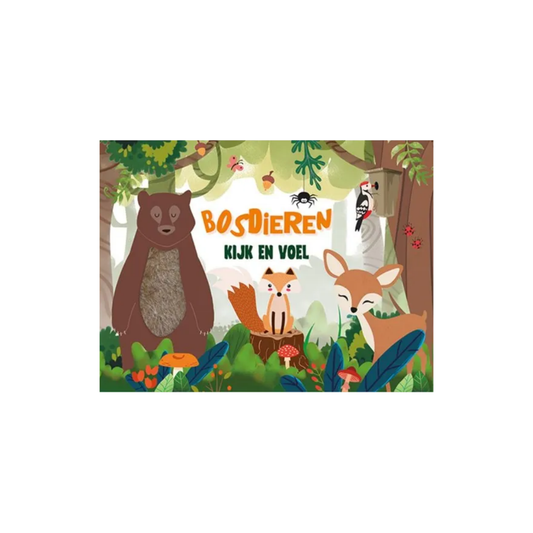 Kijk en voel - Bosdieren