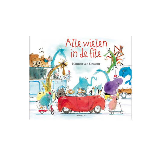 Alle wielen in de file