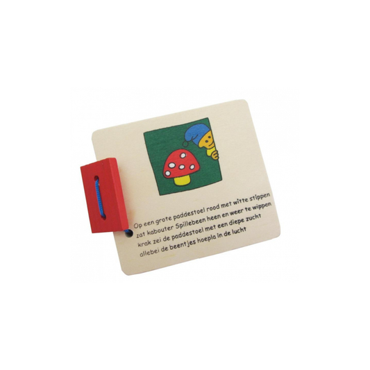 Houten boekje - vrolijke liedjes