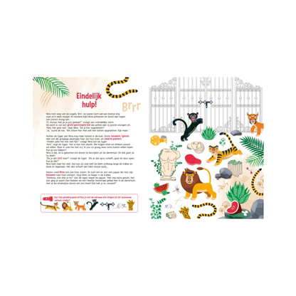 Speuren in de dierentuin - Zaklampboek