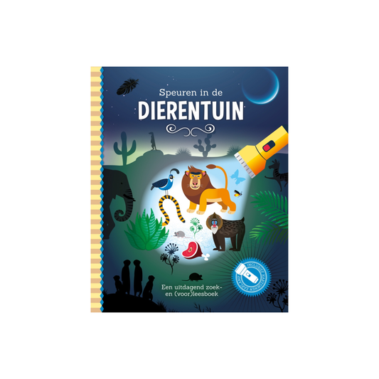 Speuren in de dierentuin - Zaklampboek