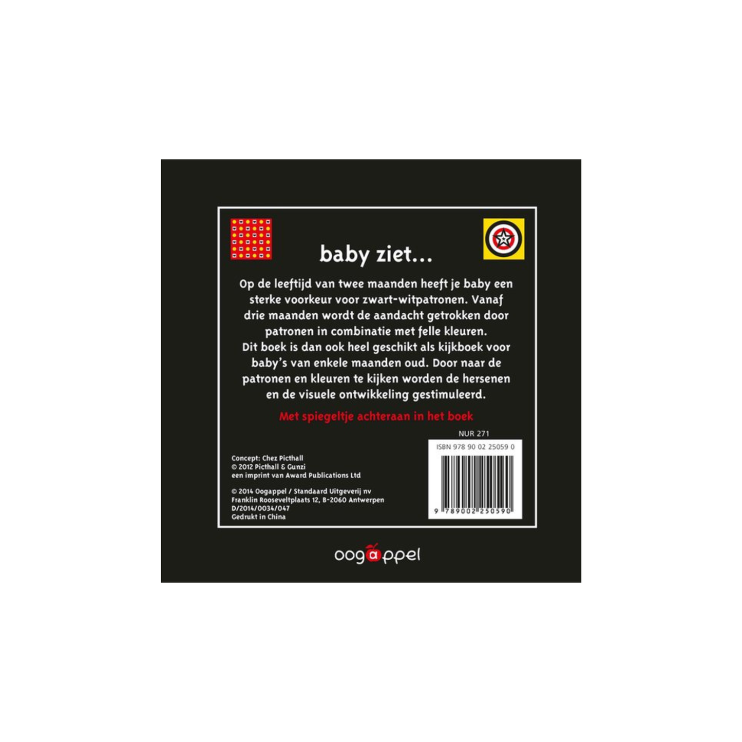 Baby ziet.. Kijkboek met spiegeltje