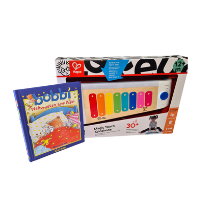 Bobbi & Muziek Cadeaubundel | Kraamcadeau Baby