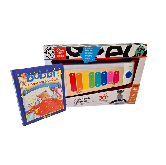 Bobbi & Muziek Cadeaubundel | Kraamcadeau Baby