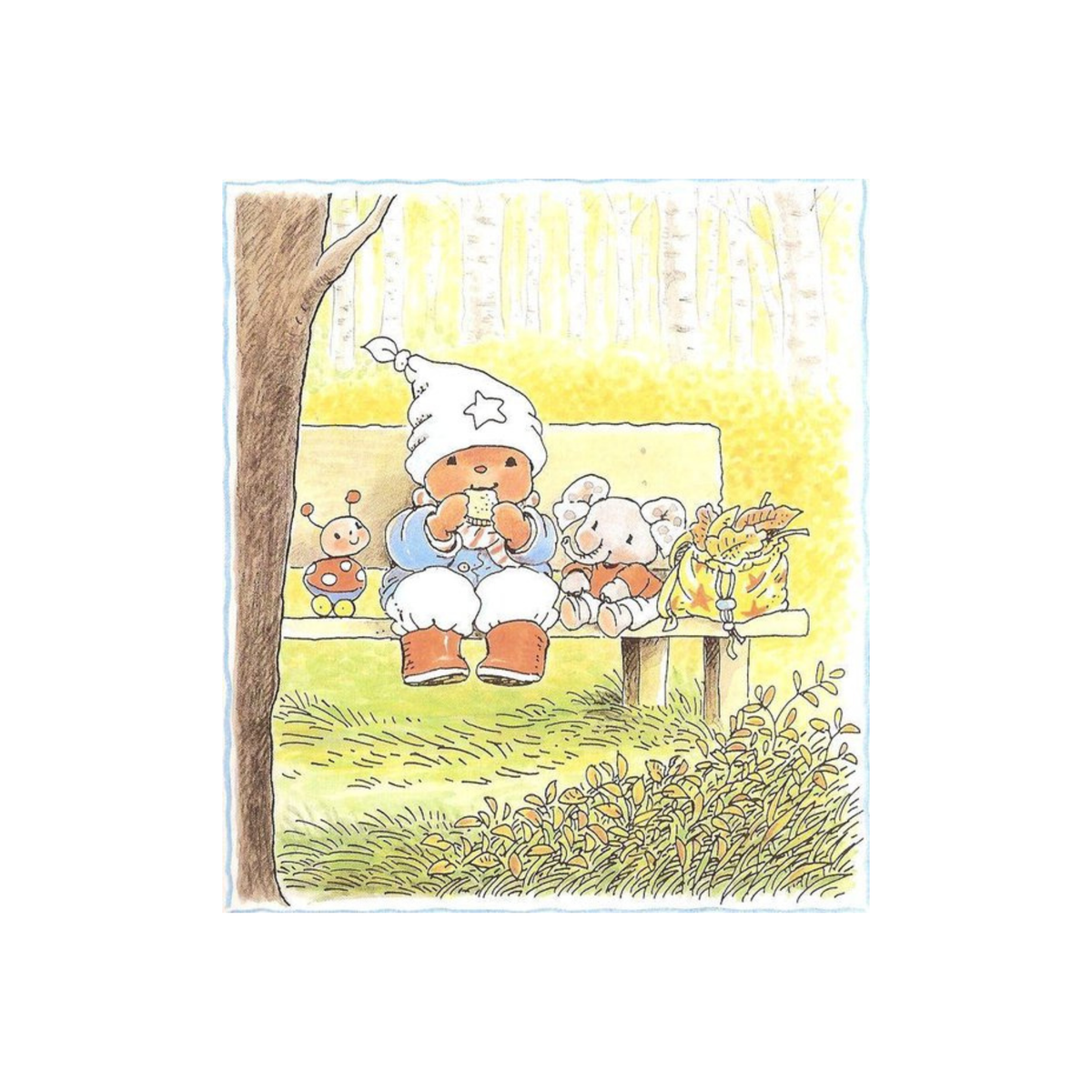 Bobbi naar het bos