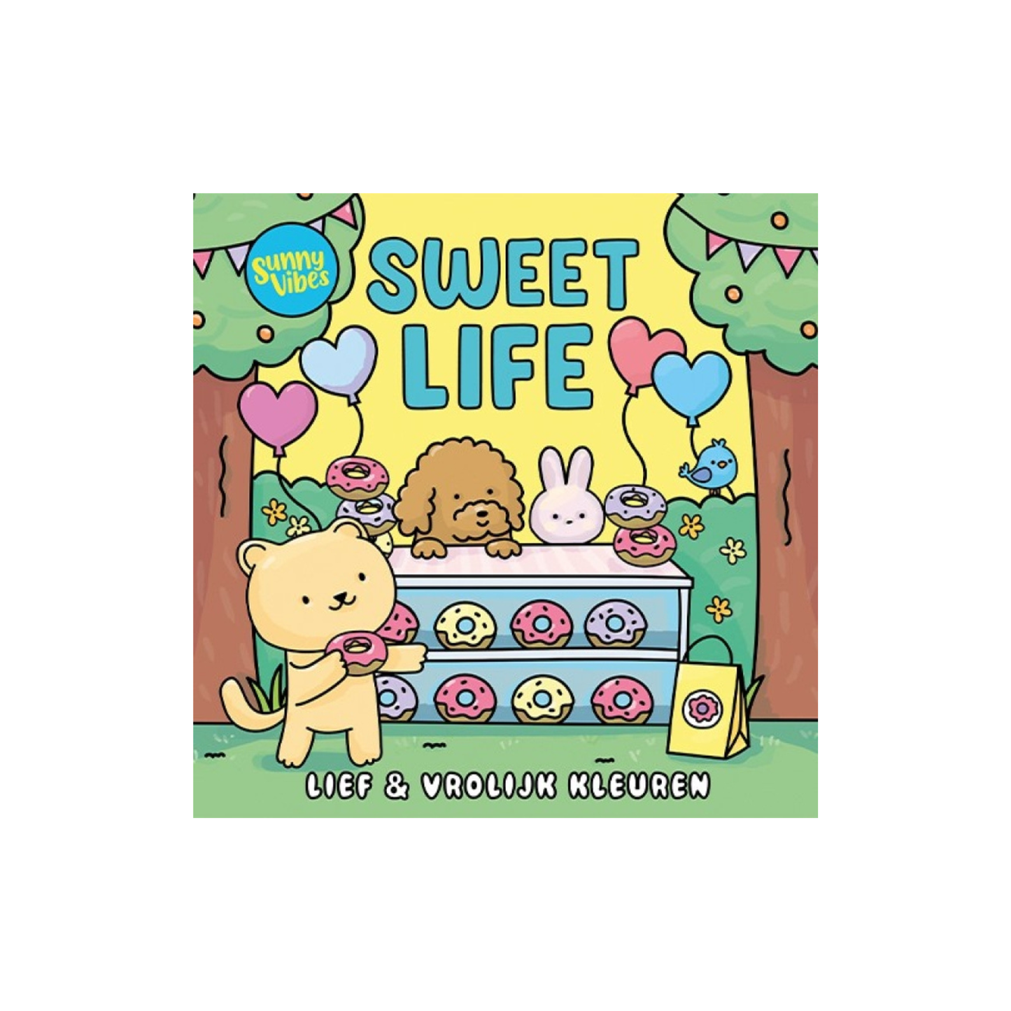 Sunny vibes - Sweet life kleurboek