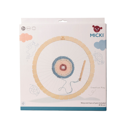 Micki houten weefraam - rond