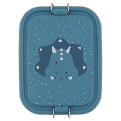 Complete Schoolbundel | Rugzak, RVS drinkfles, RVS broodtrommel & snackbakjes | Trixie Mr. Triceratops