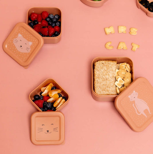 Trixie snackbox set - 3 delig - Mrs. Cat
