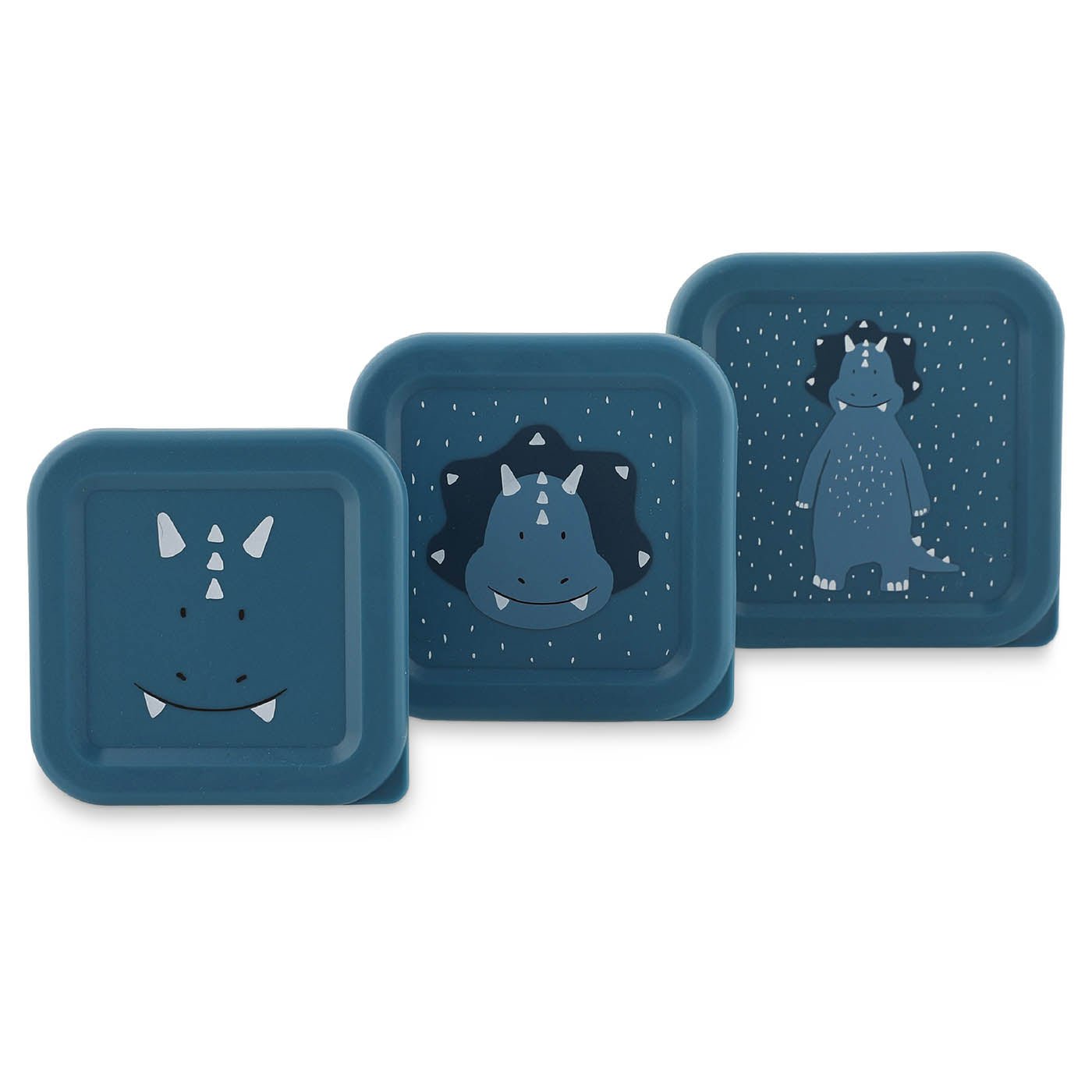 Trixie snackbox set - 3 delig - Mr. Triceratops
