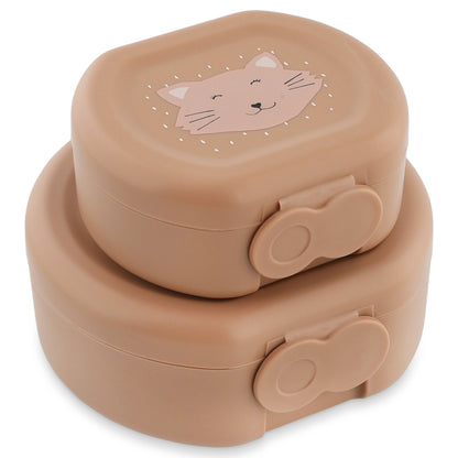 Trixie - Snackbox met clip - 2 stuks - Mrs. Cat