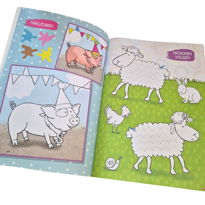 Fien & Teun kleurboek