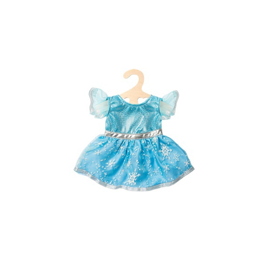 Heless prinsessenjurk blauw (28-35 cm)