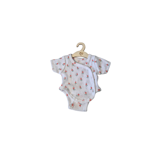 Hollie poppenromper sweet rosé ajour - 34 cm