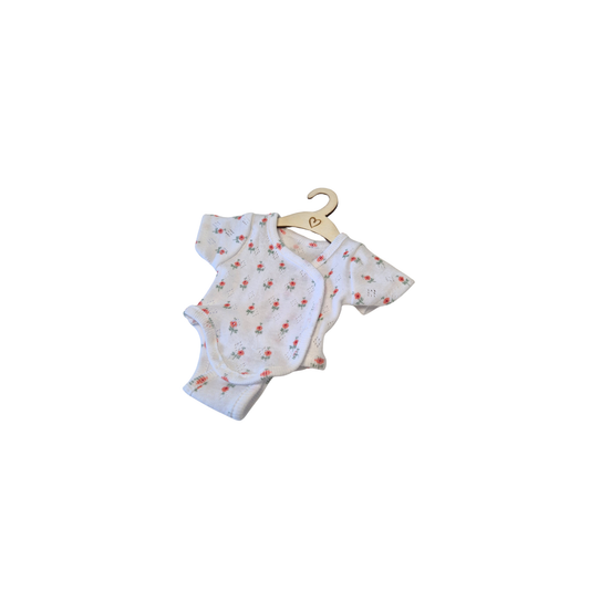 Hollie poppenromper sweet rosé ajour - 34 cm