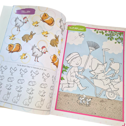 Fien & Teun kleurboek