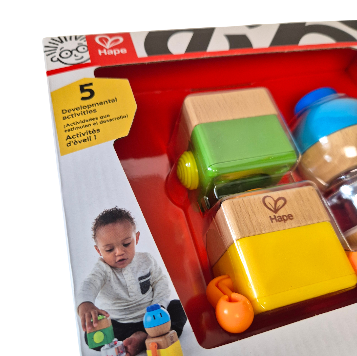 Eerste ontdekkingen - Kraamcadeau baby