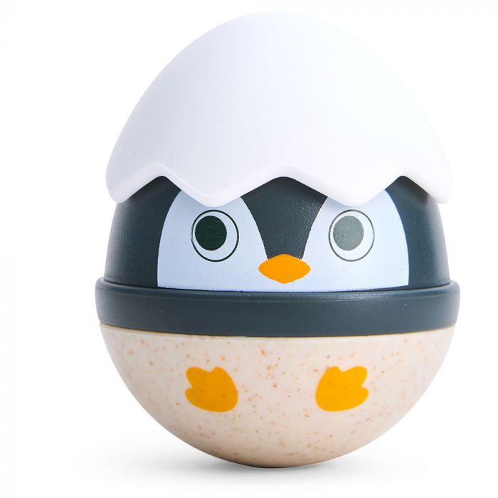 Hape wiebelende pinguïn familie