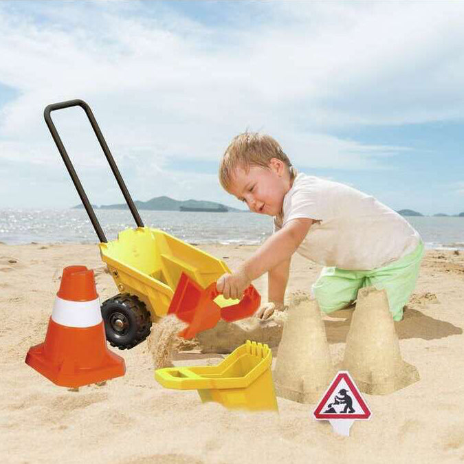 Hape bouwvoertuigen constructieset