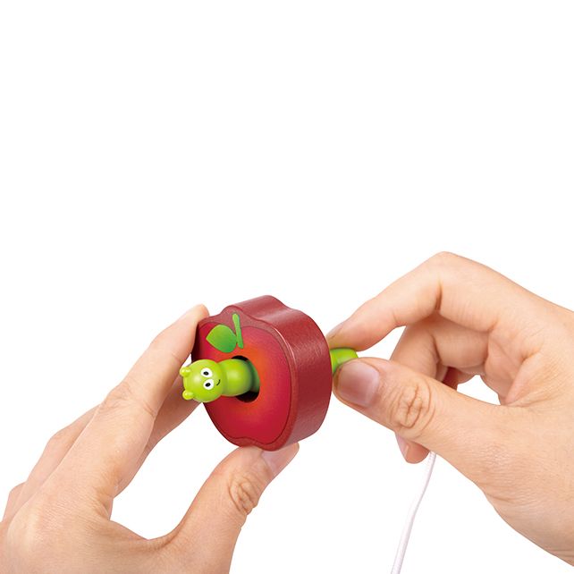 Hape houten fruit rijgkralen
