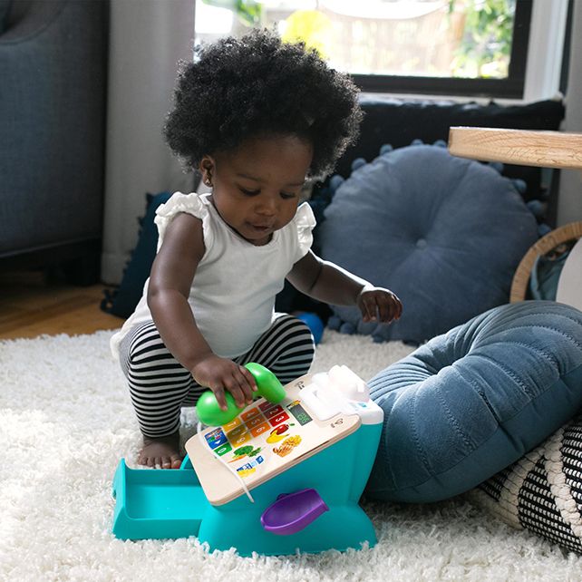 Hape houten kassa met magic touch