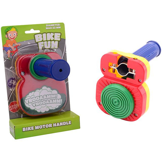 Fietshandvat met motorgeluid