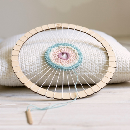 Micki houten weefraam - rond