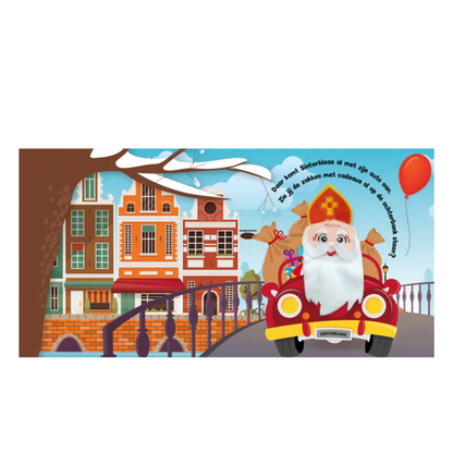 Het geheim van Sinterklaas - vingerpop boekje